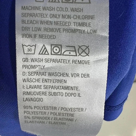 Susan Graver Womens 3X Midi Blue Liquid Knit Jersey Shift Dress Vacation Hiking - Picture 11 of 15